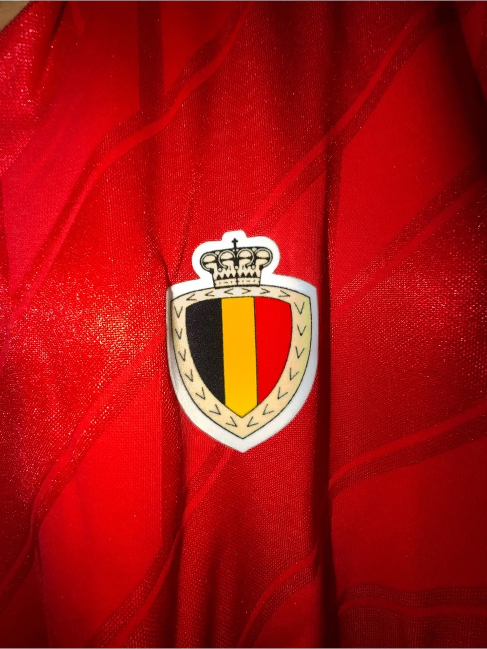Men adidas Belgium long sleeve retro jersey Size 3XL